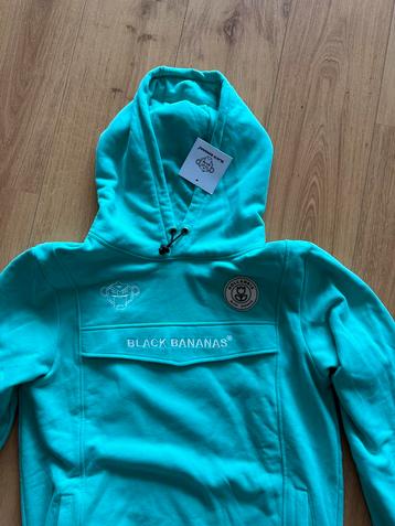 Black Bananas Anorak Neon Hoody Aqua XL - Nieuw beschikbaar voor biedingen