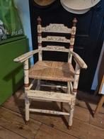 Hindeloopen rieten stoel, kinderstoel, Ophalen, Gebruikt, Overige typen, Aanschuifbaar