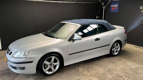 Saab 9-3 2.0 T Cabrio 2004 Grijs Xenon, Auto's, Saab, Particulier, Saab 9-3, Benzine, D, Cabriolet, Handgeschakeld, Geïmporteerd