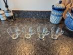 Senseo mokjes glas met Senseo-opdruk 4 stuks, Huis en Inrichting, Keuken | Servies, Glas of Glazen, Ophalen of Verzenden, Overige stijlen