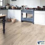 Laminaat Grijs Eik Natuur met 4V-groev €13,95m2, Laminaat grijs kleur, Grijs, 75 m² of meer, Nieuw