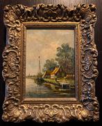 A.J. Fels (1877-1944) - Antiek olieverfschilderij, Antiek en Kunst, Kunst | Schilderijen | Klassiek, Ophalen of Verzenden