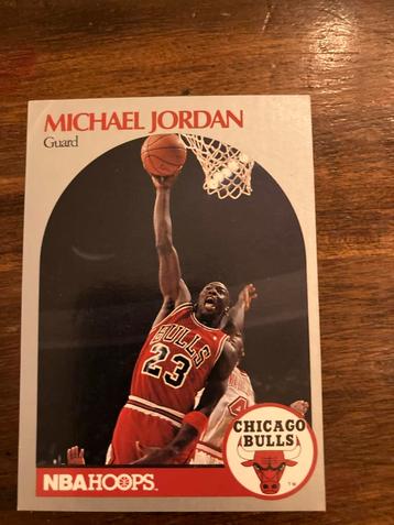 Michael Jordan Spelerskaart - NBA Hoops beschikbaar voor biedingen
