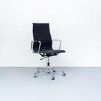 12x Vitra Eames EA 119 Bureaustoel Zwart Hopsak - Chroom