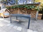 Tuintafel tafel Jutlandia ~ 9 x 150 cm ~ zwart, Ophalen, Zo goed als nieuw, Rechthoekig