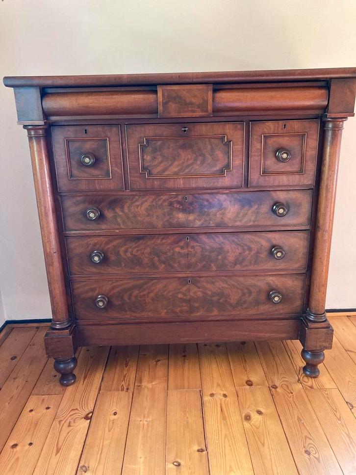 Victoriaanse lade kast Antiek, Antiek en Kunst, Antiek | Meubels | Kasten, Ophalen