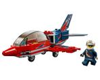 Lego City Luchthaven Set 60177 - Airshow Jet, Ophalen of Verzenden, Zo goed als nieuw, Complete set, Lego