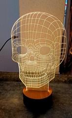 Bureau lamp schedel, Ophalen of Verzenden, Zo goed als nieuw