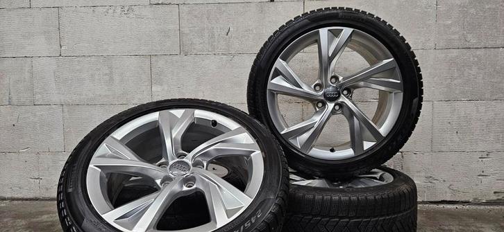 18" Audi A4 S4 B9 B8 S-line org velgen Pirelli winterbanden, Auto-onderdelen, Banden en Velgen, Banden en Velgen, Winterbanden