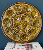 Saint Clement XL vintage majolica oesterschaal. ZELDZAAM, Verzenden, Zo goed als nieuw, Overige stijlen, Kop(pen) en/of Schotel(s)