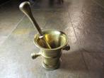 VIJZEL antiek koper met stamper hoog 9 cm € 25  Decoratief, Ophalen of Verzenden