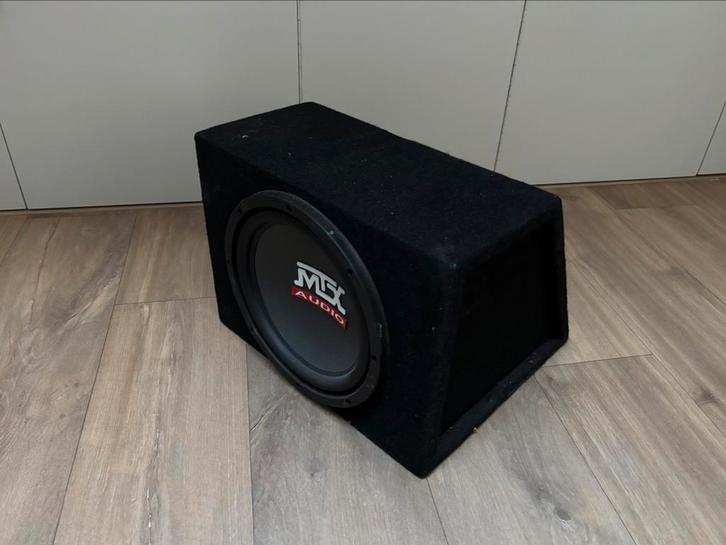 MTX audio subwoofer gepoort, Auto diversen, Autospeakers, Gebruikt, Ophalen of Verzenden