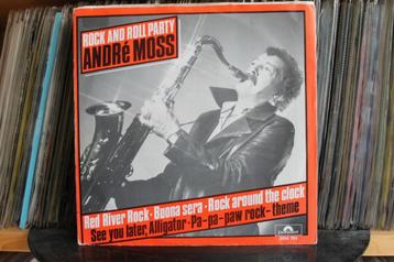 7" Single André Moss - Rock And Roll Party (Part 1 & 2) beschikbaar voor biedingen