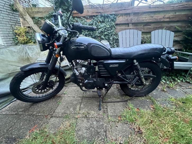 Hanway RAW 50 4-takt – kapot / project – bieden vanaf €250, Fietsen en Brommers, Brommers | Tuning en Styling, Gebruikt, Ophalen
