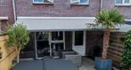 Elektrische zonnewering knikarm, Tuin en Terras, Zonneschermen, Ophalen, 450 cm of meer, Elektrisch, Zo goed als nieuw