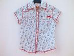 Mooie katoenen blouse.Mt 140.Merk Amor Lalo Ibiza, Kinderen en Baby's, Kinderkleding | Maat 140, Meisje, ., Overhemd of Blouse