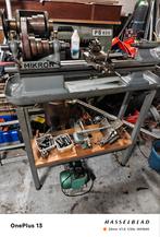 mikron t90 draaibank, Ophalen, Zo goed als nieuw, Metaaldraaibank, Minder dan 500 mm