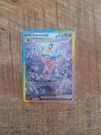 Espeon ex sar pokemon kaart, Ophalen of Verzenden, Zo goed als nieuw, Losse kaart