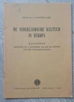 WO2 NL - Nederlandse Kultuurkamer in Europa Brochure NSB, Nederland, Overige soorten, Boek of Tijdschrift, Ophalen of Verzenden