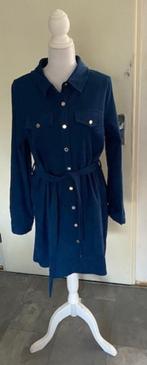 Superleuke petrol blauwe overhemdjurk, maat 44 (qwe), Kleding | Dames, Jurken, Blauw, Maat 42/44 (L), Ophalen of Verzenden, Zo goed als nieuw