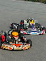 kart racekarts + aanhanger te koop (Maranello & Birel ART, Sport en Fitness, Karting, Ophalen of Verzenden, Zo goed als nieuw