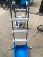Zwembad accessoires set, Tuin en Terras, Zwembad-toebehoren, Ophalen, Gebruikt, Ladder