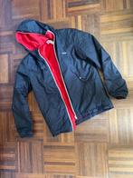 Fijne winter / ski jas zwart met rode binnenzijde, maat XS, Zwart, Ophalen of Verzenden, Decathlon, Gedragen