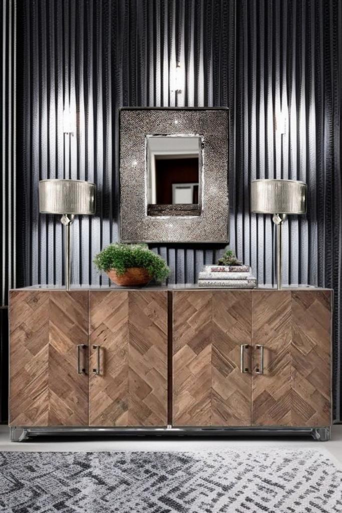 * HOTEL CHIQUE * DESIGN SPIEGEL OF RIVIÈRA MAISON LAMPEN, Huis en Inrichting, Lampen | Tafellampen, Zo goed als nieuw, Minder dan 50 cm