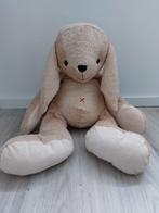 Knuffel Hema haas konijn bruin xl groot 66cm L874, Ophalen of Verzenden, Zo goed als nieuw, Konijn
