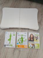 Nintendo wii balance board + 3 spellen, Gebruikt, 1 speler, Ophalen of Verzenden, Vanaf 3 jaar