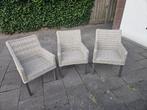 Silverbird wicker tuinstoelen 3 stuks, Tuin en Terras, Tuinstoelen, Ophalen, Gebruikt, Hout