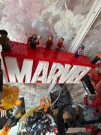 Lego Marvel Logo, Ophalen of Verzenden, Zo goed als nieuw, Complete set, Lego