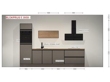 Nieuwe keuken met 5 apparaten + 2 jaar garantie compleet beschikbaar voor biedingen