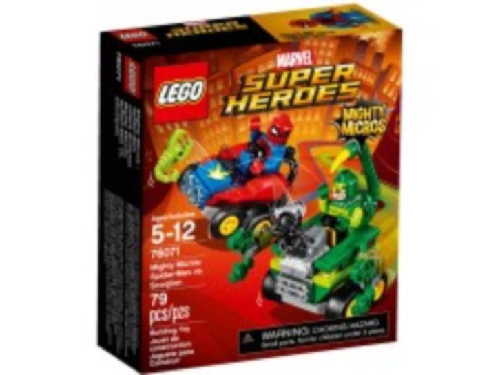 LEGO Marvel 76071 Mighty Micros, Spider-Man vs. Scorpion, Kinderen en Baby's, Speelgoed | Duplo en Lego, Zo goed als nieuw, Lego