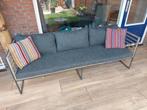 Loungeset (bank + hocker), Tuin en Terras, Ophalen, Bank, 3 zitplaatsen, Zo goed als nieuw