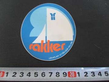 sticker RAKKER Lekaplast Etten-Leur Holland  beschikbaar voor biedingen
