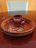 Olijven tapas serveerschaaltje, Huis en Inrichting, Keuken | Servies, Ophalen of Verzenden, Overige stijlen, Aardewerk, Schaal of Schalen