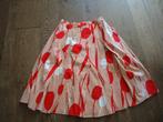 Roze By Malene Birger geplooide rok M, tulpenprint, Kleding | Dames, Rokken, Maat 38/40 (M), Ophalen of Verzenden, Zo goed als nieuw