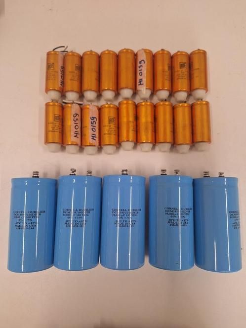 Condensatoren, Hobby en Vrije tijd, Elektronica-componenten, Gebruikt, Ophalen of Verzenden