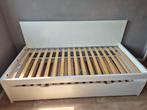 Bedbank ikea, Ophalen, Gebruikt, Eenpersoons, Wit