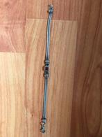 Zilveren armband met rood steentje, Ophalen of Verzenden, Zo goed als nieuw, Met edelsteen, Rood