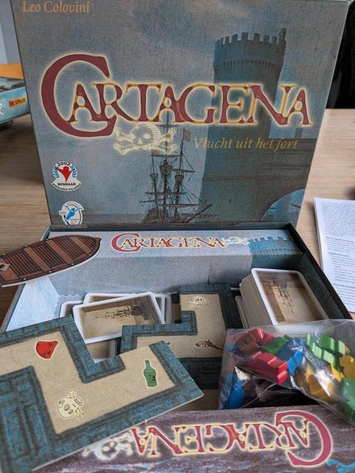 Cartagena. Speelgoed van het jaar 2002. Vanaf 8 jr, Hobby en Vrije tijd, Gezelschapsspellen | Bordspellen, Zo goed als nieuw, Een of twee spelers