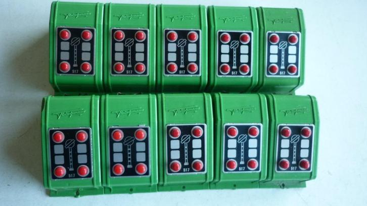 8 Fleischmann 6922 ontkoppel schakelaars, Hobby en Vrije tijd, Modeltreinen | H0, Gebruikt, Overige typen, Gelijkstroom of Wisselstroom