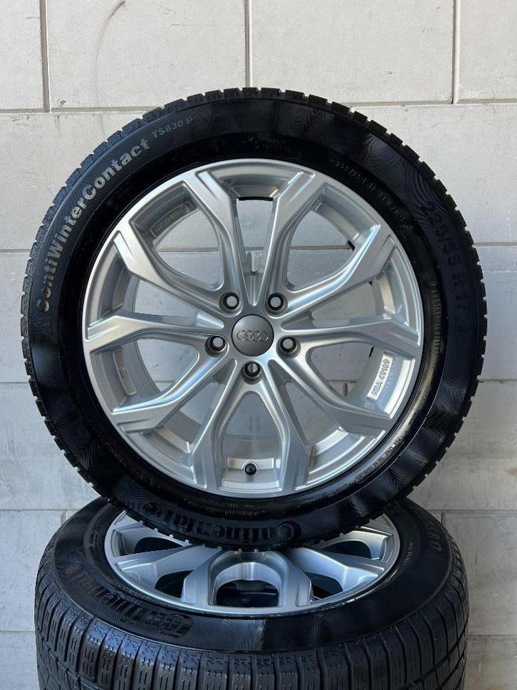 Winterset Audi A6 velgen met winterbanden 17 inch, Auto-onderdelen, Banden en Velgen, Banden en Velgen, Winterbanden, 17 inch