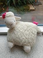 Schaap merk Anna Club Plush wit velours met 2 roze strikjes, Kinderen en Baby's, Speelgoed | Knuffels en Pluche, Ophalen of Verzenden