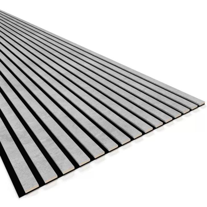 Akoestische Panelen Lattenwand meer dan 7 kleuren, zie foto', Doe-het-zelf en Verbouw, Platen en Panelen, Nieuw, Ophalen