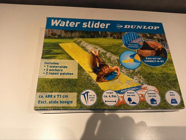 Dunlop Waterglijbaan - Plezier in de tuin!, Kinderen en Baby's, Speelgoed | Buiten | Los speelgoed, Ophalen of Verzenden