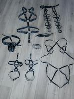 Complete Leren riemen Set, Hobby en Vrije tijd, Kostuums, Theaterbenodigdheden en LARP, Verzenden
