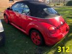 Onderdelen Volkswagen Beetle Cabrio 1.4 2003 Rood, Auto-onderdelen, Ophalen of Verzenden, Gebruikt, Volvo