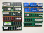 Partij DDR1 & DDR2 RAM geheugen Kingston, Corsair, Apacer, Computers en Software, RAM geheugen, Ophalen of Verzenden, DDR2, Desktop